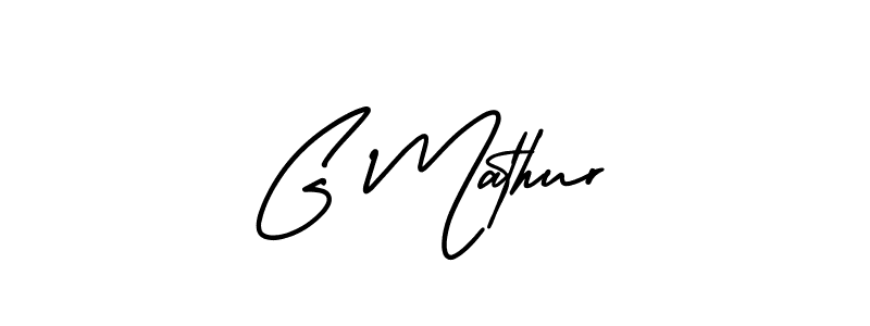 This is the best signature style for the G Mathur name. Also you like these signature font (AmerikaSignatureDemo-Regular). Mix name signature. G Mathur signature style 3 images and pictures png