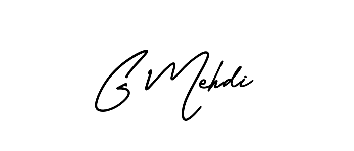How to Draw G Mehdi signature style? AmerikaSignatureDemo-Regular is a latest design signature styles for name G Mehdi. G Mehdi signature style 3 images and pictures png