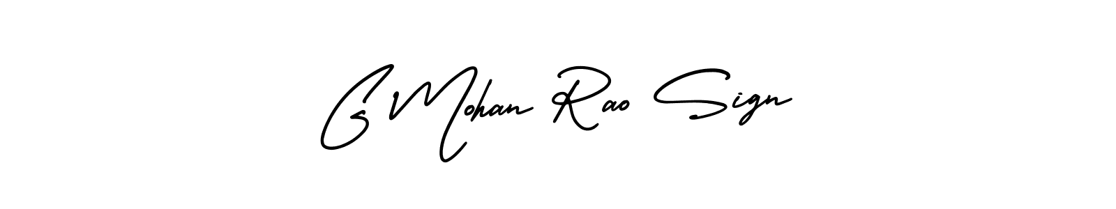 Also we have G Mohan Rao Sign name is the best signature style. Create professional handwritten signature collection using AmerikaSignatureDemo-Regular autograph style. G Mohan Rao Sign signature style 3 images and pictures png
