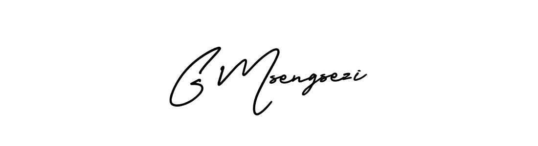 It looks lik you need a new signature style for name G Msengsezi. Design unique handwritten (AmerikaSignatureDemo-Regular) signature with our free signature maker in just a few clicks. G Msengsezi signature style 3 images and pictures png