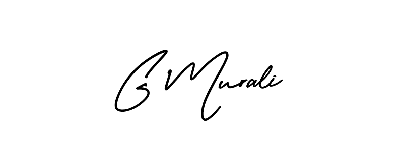 Make a short G Murali signature style. Manage your documents anywhere anytime using AmerikaSignatureDemo-Regular. Create and add eSignatures, submit forms, share and send files easily. G Murali signature style 3 images and pictures png