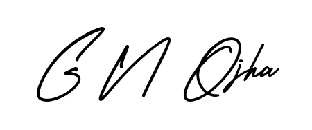 Check out images of Autograph of G N Ojha name. Actor G N Ojha Signature Style. AmerikaSignatureDemo-Regular is a professional sign style online. G N Ojha signature style 3 images and pictures png