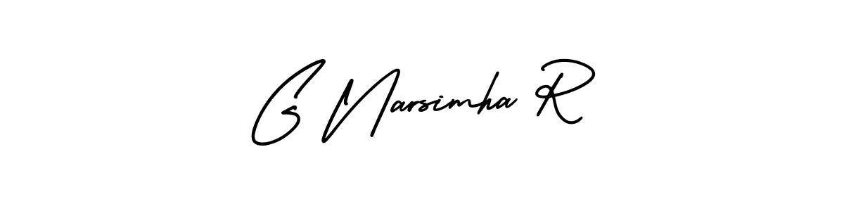 Also we have G Narsimha R name is the best signature style. Create professional handwritten signature collection using AmerikaSignatureDemo-Regular autograph style. G Narsimha R signature style 3 images and pictures png