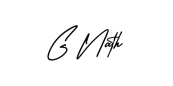 Best and Professional Signature Style for G Nath. AmerikaSignatureDemo-Regular Best Signature Style Collection. G Nath signature style 3 images and pictures png