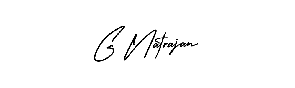 AmerikaSignatureDemo-Regular is a professional signature style that is perfect for those who want to add a touch of class to their signature. It is also a great choice for those who want to make their signature more unique. Get G Natrajan name to fancy signature for free. G Natrajan signature style 3 images and pictures png