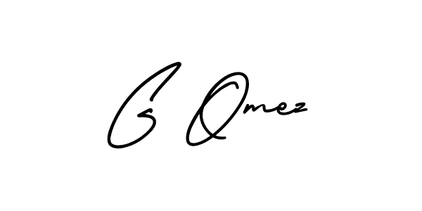 if you are searching for the best signature style for your name G Omez. so please give up your signature search. here we have designed multiple signature styles  using AmerikaSignatureDemo-Regular. G Omez signature style 3 images and pictures png