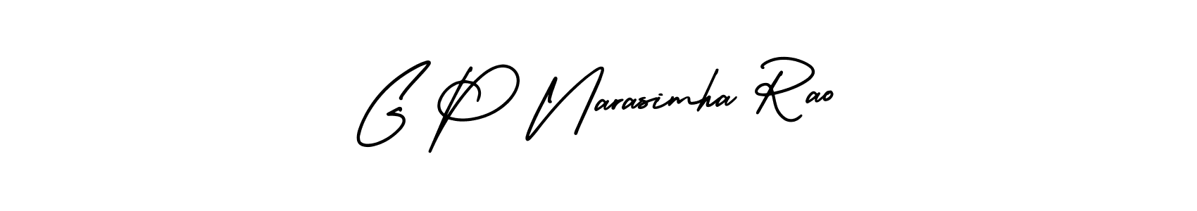 Also You can easily find your signature by using the search form. We will create G P Narasimha Rao name handwritten signature images for you free of cost using AmerikaSignatureDemo-Regular sign style. G P Narasimha Rao signature style 3 images and pictures png