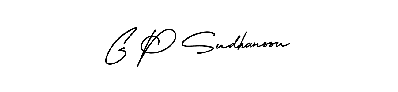 How to Draw G P Sudhanssu signature style? AmerikaSignatureDemo-Regular is a latest design signature styles for name G P Sudhanssu. G P Sudhanssu signature style 3 images and pictures png