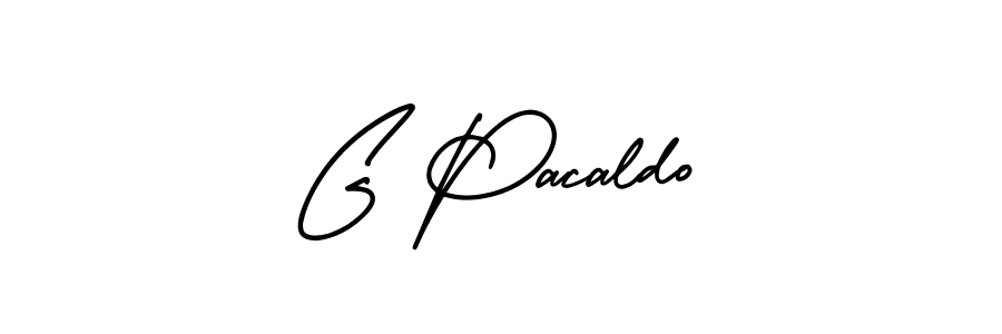 You can use this online signature creator to create a handwritten signature for the name G Pacaldo. This is the best online autograph maker. G Pacaldo signature style 3 images and pictures png