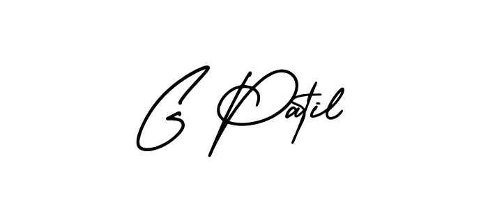 How to make G Patil signature? AmerikaSignatureDemo-Regular is a professional autograph style. Create handwritten signature for G Patil name. G Patil signature style 3 images and pictures png