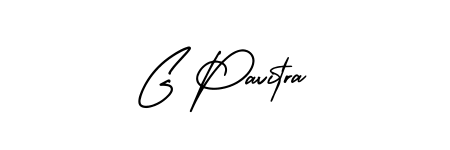 Best and Professional Signature Style for G Pavitra. AmerikaSignatureDemo-Regular Best Signature Style Collection. G Pavitra signature style 3 images and pictures png