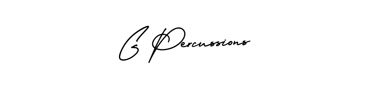 Also we have G Percussions name is the best signature style. Create professional handwritten signature collection using AmerikaSignatureDemo-Regular autograph style. G Percussions signature style 3 images and pictures png