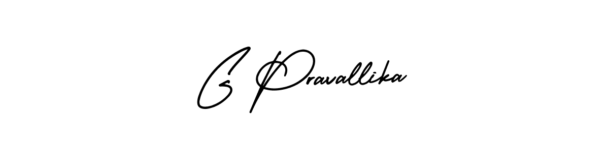 Make a short G Pravallika signature style. Manage your documents anywhere anytime using AmerikaSignatureDemo-Regular. Create and add eSignatures, submit forms, share and send files easily. G Pravallika signature style 3 images and pictures png