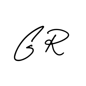 AmerikaSignatureDemo-Regular is a professional signature style that is perfect for those who want to add a touch of class to their signature. It is also a great choice for those who want to make their signature more unique. Get G R name to fancy signature for free. G R signature style 3 images and pictures png