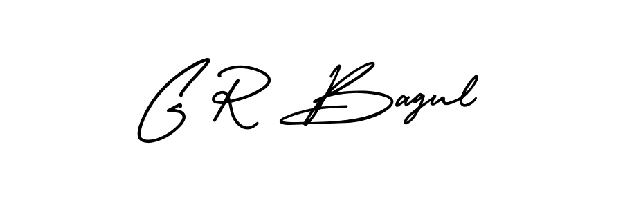 This is the best signature style for the G R Bagul name. Also you like these signature font (AmerikaSignatureDemo-Regular). Mix name signature. G R Bagul signature style 3 images and pictures png