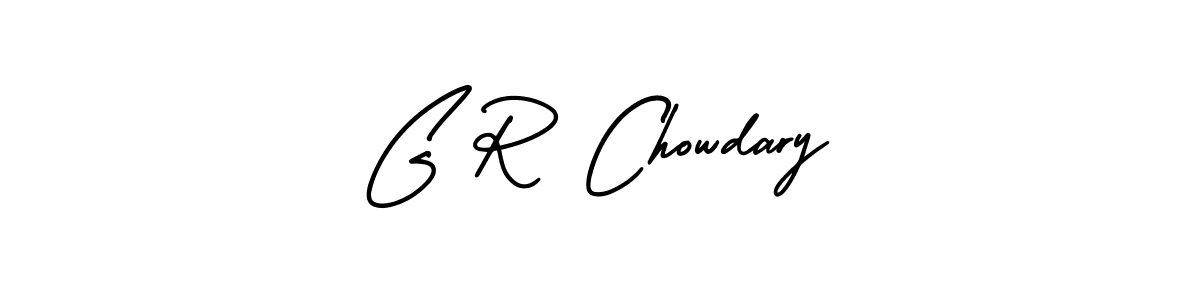 Best and Professional Signature Style for G R Chowdary. AmerikaSignatureDemo-Regular Best Signature Style Collection. G R Chowdary signature style 3 images and pictures png