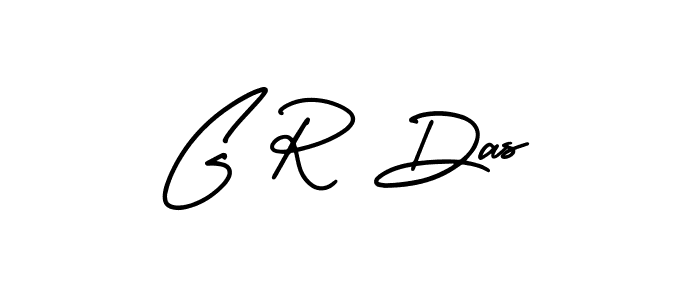 How to make G R Das signature? AmerikaSignatureDemo-Regular is a professional autograph style. Create handwritten signature for G R Das name. G R Das signature style 3 images and pictures png