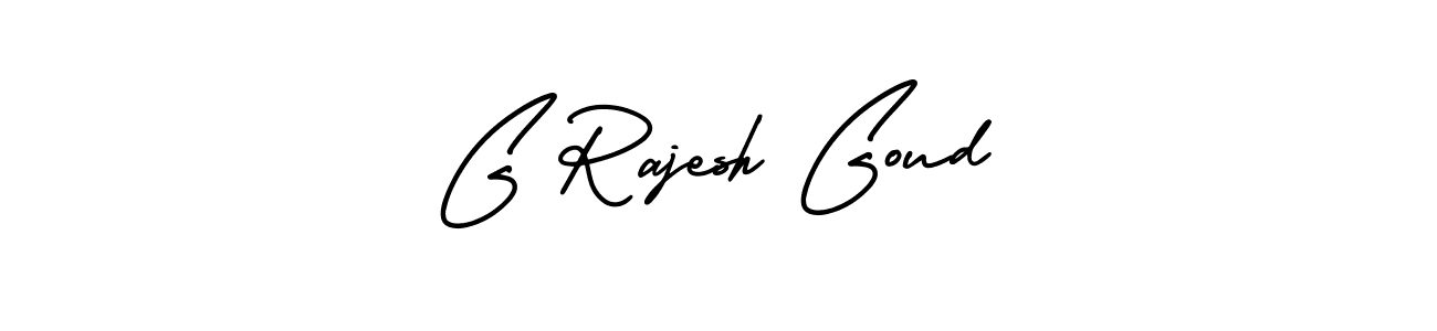You can use this online signature creator to create a handwritten signature for the name G Rajesh Goud. This is the best online autograph maker. G Rajesh Goud signature style 3 images and pictures png
