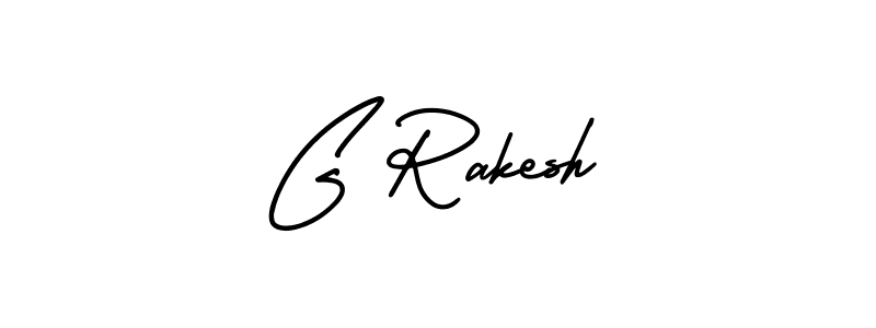 Make a short G Rakesh signature style. Manage your documents anywhere anytime using AmerikaSignatureDemo-Regular. Create and add eSignatures, submit forms, share and send files easily. G Rakesh signature style 3 images and pictures png