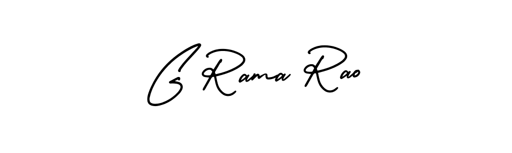 if you are searching for the best signature style for your name G Rama Rao. so please give up your signature search. here we have designed multiple signature styles  using AmerikaSignatureDemo-Regular. G Rama Rao signature style 3 images and pictures png