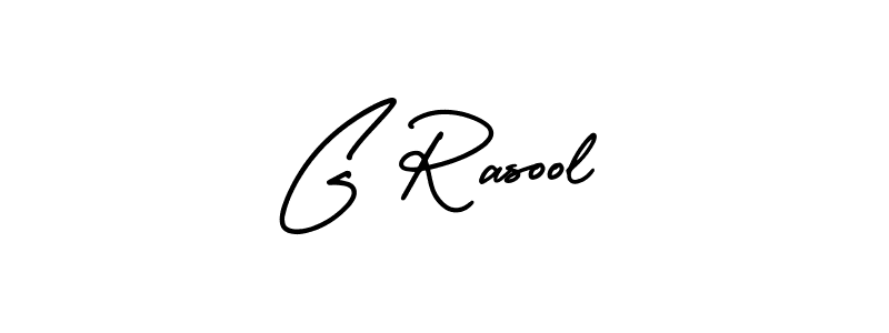 Best and Professional Signature Style for G Rasool. AmerikaSignatureDemo-Regular Best Signature Style Collection. G Rasool signature style 3 images and pictures png