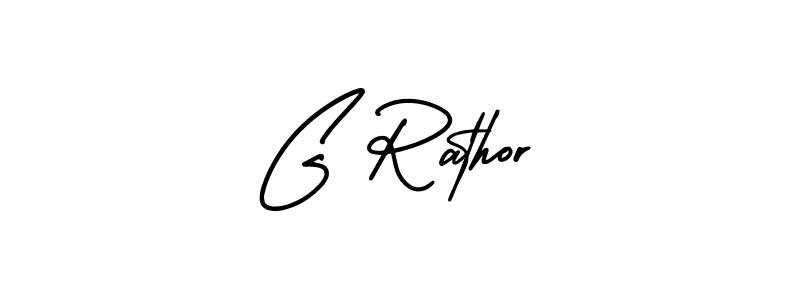 How to Draw G Rathor signature style? AmerikaSignatureDemo-Regular is a latest design signature styles for name G Rathor. G Rathor signature style 3 images and pictures png