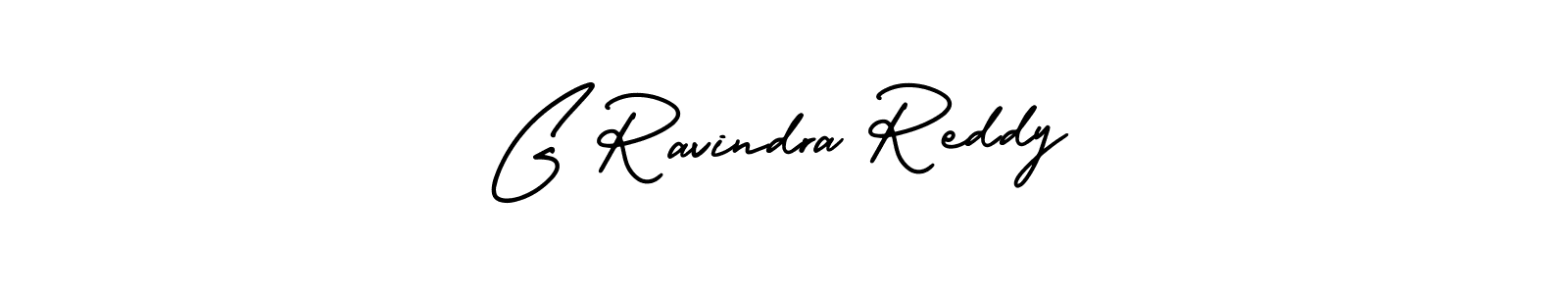 You should practise on your own different ways (AmerikaSignatureDemo-Regular) to write your name (G Ravindra Reddy) in signature. don't let someone else do it for you. G Ravindra Reddy signature style 3 images and pictures png