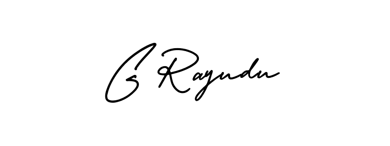 You can use this online signature creator to create a handwritten signature for the name G Rayudu. This is the best online autograph maker. G Rayudu signature style 3 images and pictures png