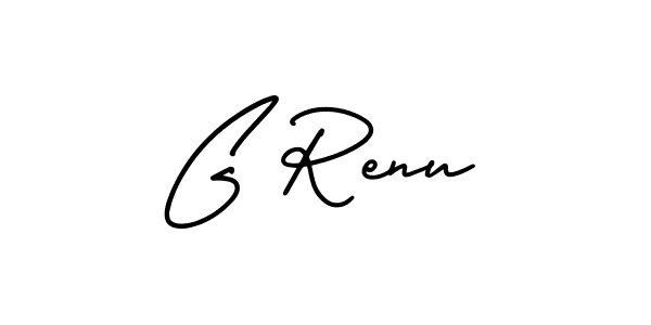 You can use this online signature creator to create a handwritten signature for the name G Renu. This is the best online autograph maker. G Renu signature style 3 images and pictures png