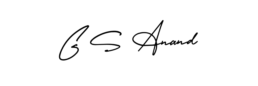 Also we have G S Anand name is the best signature style. Create professional handwritten signature collection using AmerikaSignatureDemo-Regular autograph style. G S Anand signature style 3 images and pictures png
