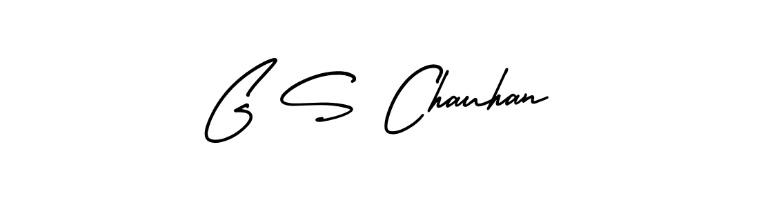 G S Chauhan stylish signature style. Best Handwritten Sign (AmerikaSignatureDemo-Regular) for my name. Handwritten Signature Collection Ideas for my name G S Chauhan. G S Chauhan signature style 3 images and pictures png