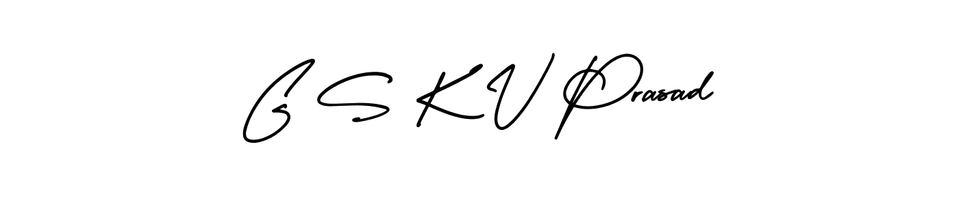 AmerikaSignatureDemo-Regular is a professional signature style that is perfect for those who want to add a touch of class to their signature. It is also a great choice for those who want to make their signature more unique. Get G S K V Prasad name to fancy signature for free. G S K V Prasad signature style 3 images and pictures png