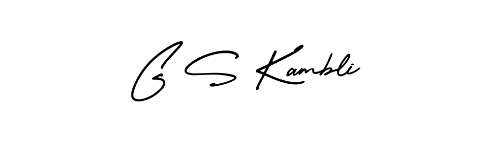 This is the best signature style for the G S Kambli name. Also you like these signature font (AmerikaSignatureDemo-Regular). Mix name signature. G S Kambli signature style 3 images and pictures png