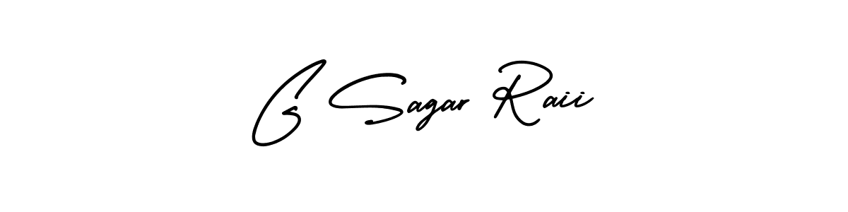 Also You can easily find your signature by using the search form. We will create G Sagar Raii name handwritten signature images for you free of cost using AmerikaSignatureDemo-Regular sign style. G Sagar Raii signature style 3 images and pictures png
