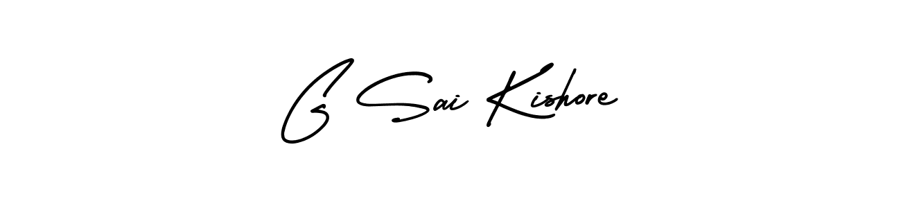 How to Draw G Sai Kishore signature style? AmerikaSignatureDemo-Regular is a latest design signature styles for name G Sai Kishore. G Sai Kishore signature style 3 images and pictures png