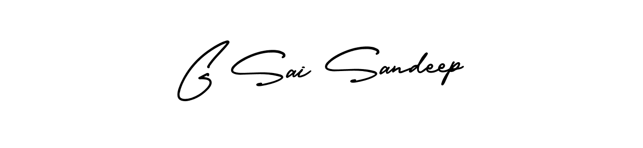 It looks lik you need a new signature style for name G Sai Sandeep. Design unique handwritten (AmerikaSignatureDemo-Regular) signature with our free signature maker in just a few clicks. G Sai Sandeep signature style 3 images and pictures png
