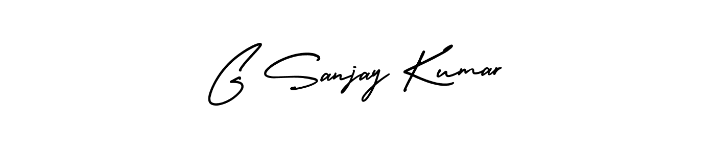 G Sanjay Kumar stylish signature style. Best Handwritten Sign (AmerikaSignatureDemo-Regular) for my name. Handwritten Signature Collection Ideas for my name G Sanjay Kumar. G Sanjay Kumar signature style 3 images and pictures png