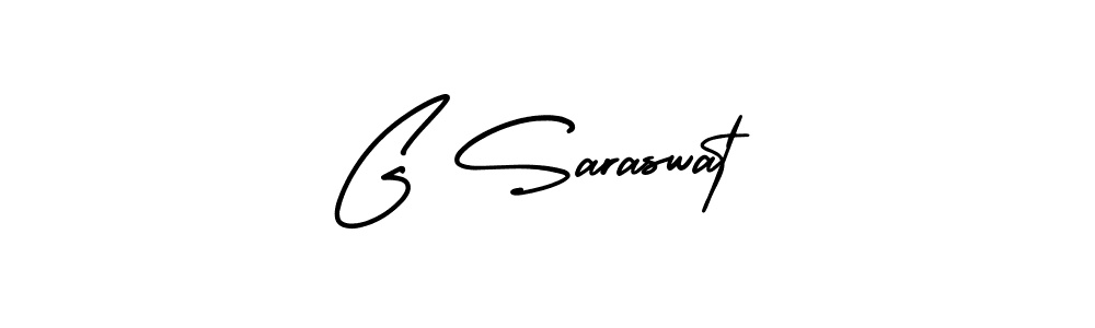 G Saraswat stylish signature style. Best Handwritten Sign (AmerikaSignatureDemo-Regular) for my name. Handwritten Signature Collection Ideas for my name G Saraswat. G Saraswat signature style 3 images and pictures png