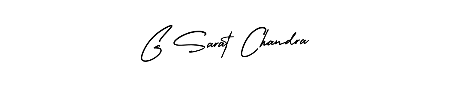Also You can easily find your signature by using the search form. We will create G Sarat Chandra name handwritten signature images for you free of cost using AmerikaSignatureDemo-Regular sign style. G Sarat Chandra signature style 3 images and pictures png