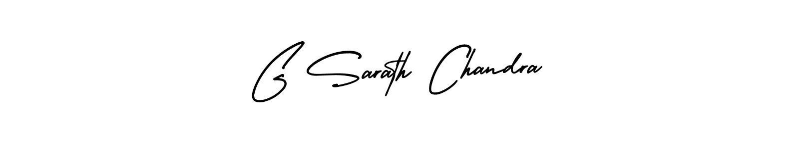 G Sarath Chandra stylish signature style. Best Handwritten Sign (AmerikaSignatureDemo-Regular) for my name. Handwritten Signature Collection Ideas for my name G Sarath Chandra. G Sarath Chandra signature style 3 images and pictures png