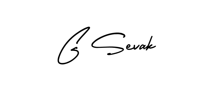 Also You can easily find your signature by using the search form. We will create G Sevak name handwritten signature images for you free of cost using AmerikaSignatureDemo-Regular sign style. G Sevak signature style 3 images and pictures png