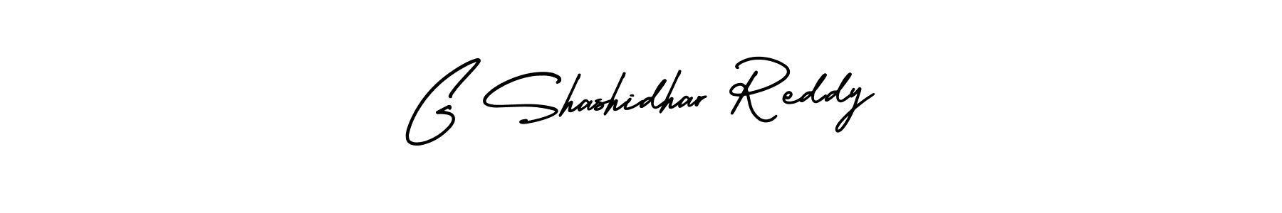 Create a beautiful signature design for name G Shashidhar Reddy. With this signature (AmerikaSignatureDemo-Regular) fonts, you can make a handwritten signature for free. G Shashidhar Reddy signature style 3 images and pictures png