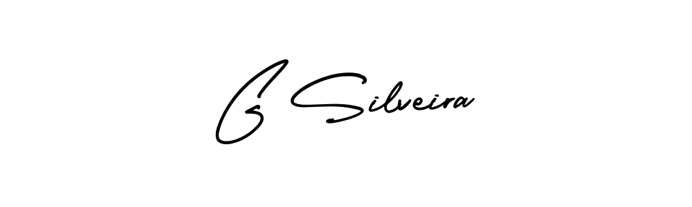 Also You can easily find your signature by using the search form. We will create G Silveira name handwritten signature images for you free of cost using AmerikaSignatureDemo-Regular sign style. G Silveira signature style 3 images and pictures png