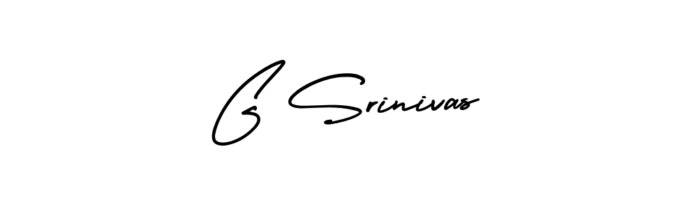 Create a beautiful signature design for name G Srinivas. With this signature (AmerikaSignatureDemo-Regular) fonts, you can make a handwritten signature for free. G Srinivas signature style 3 images and pictures png
