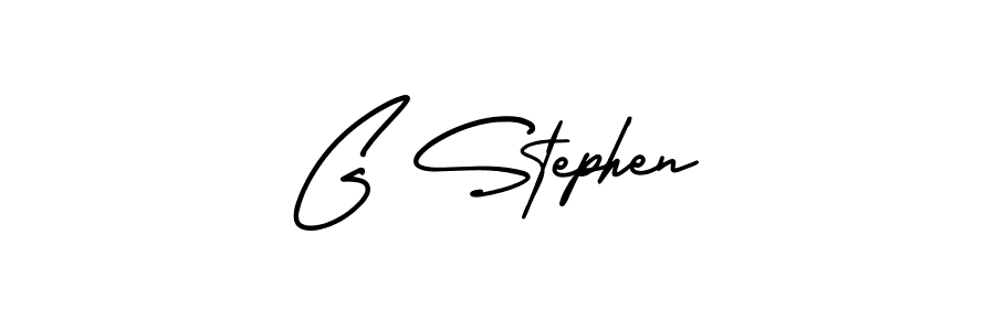 How to make G Stephen signature? AmerikaSignatureDemo-Regular is a professional autograph style. Create handwritten signature for G Stephen name. G Stephen signature style 3 images and pictures png