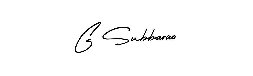 Use a signature maker to create a handwritten signature online. With this signature software, you can design (AmerikaSignatureDemo-Regular) your own signature for name G Subbarao. G Subbarao signature style 3 images and pictures png