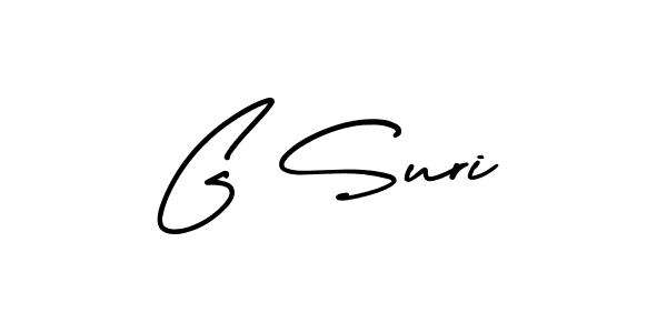 It looks lik you need a new signature style for name G Suri. Design unique handwritten (AmerikaSignatureDemo-Regular) signature with our free signature maker in just a few clicks. G Suri signature style 3 images and pictures png