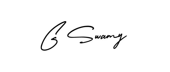 Make a short G Swamy signature style. Manage your documents anywhere anytime using AmerikaSignatureDemo-Regular. Create and add eSignatures, submit forms, share and send files easily. G Swamy signature style 3 images and pictures png