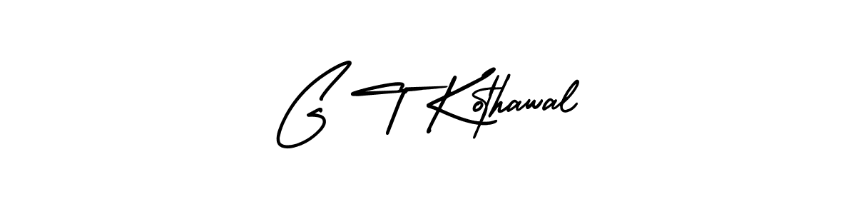 This is the best signature style for the G T Kothawal name. Also you like these signature font (AmerikaSignatureDemo-Regular). Mix name signature. G T Kothawal signature style 3 images and pictures png