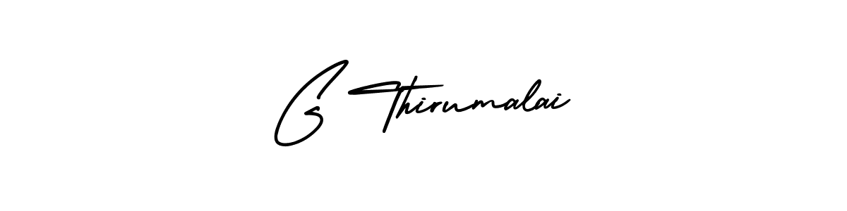 How to make G Thirumalai signature? AmerikaSignatureDemo-Regular is a professional autograph style. Create handwritten signature for G Thirumalai name. G Thirumalai signature style 3 images and pictures png